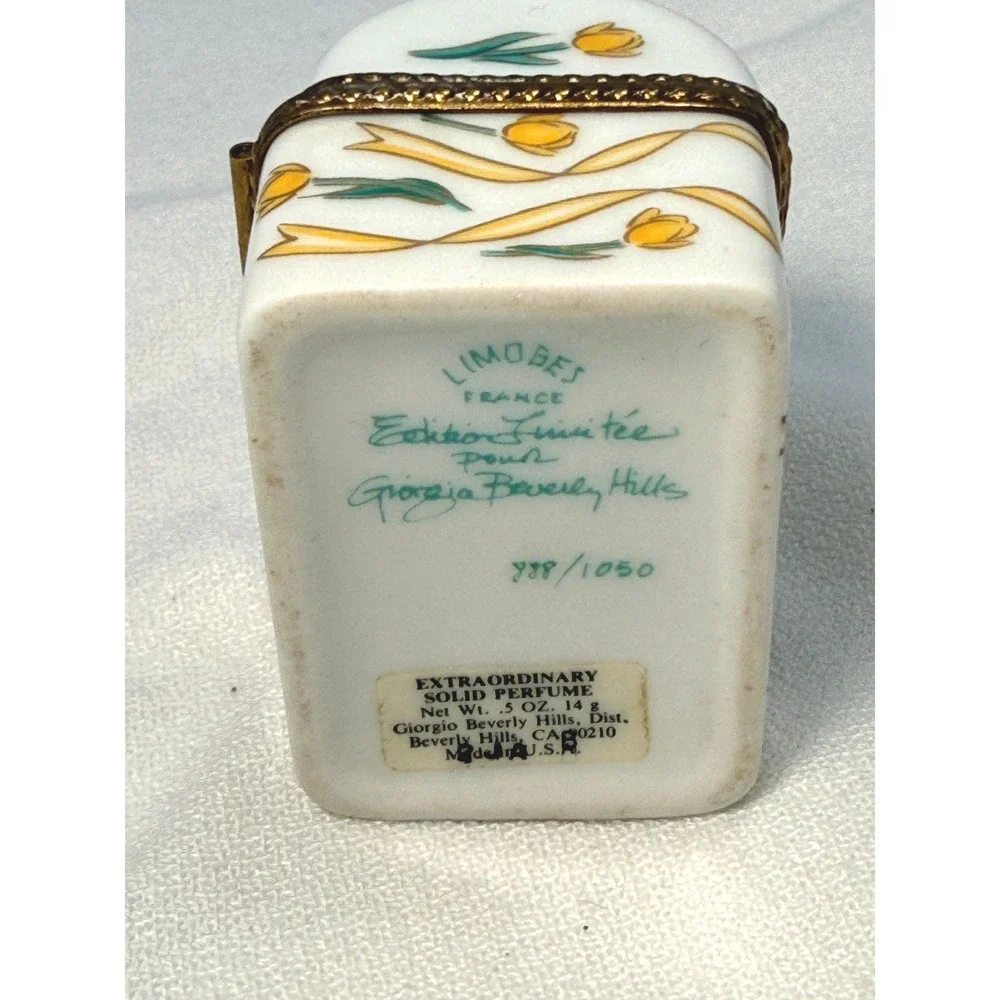 RARE, Limoges Trinket Box Special Edition for Giorgio Beverly Hills #888 /1,050